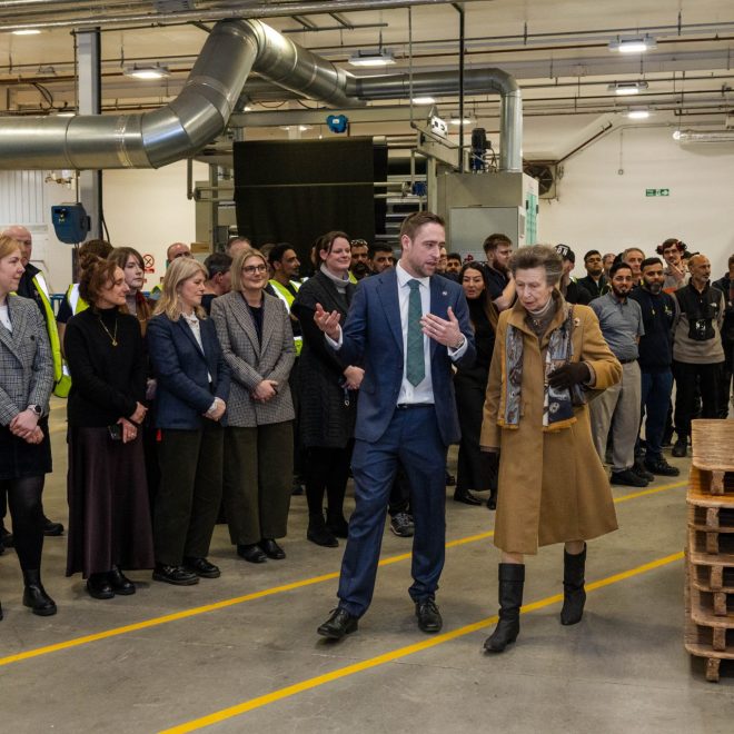 HRH The Princess Royal Abraham Moon & Sons Visit 19 2 26 IMG 3198